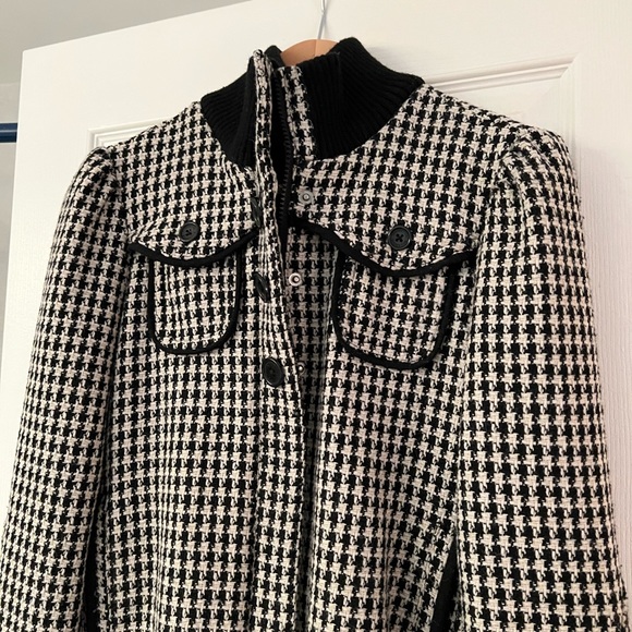 Billabong Houndstooth jacket (black and white, size M) - Picture 2 of 7